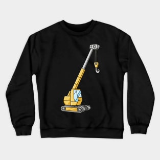 Crane Construction Crane Crewneck Sweatshirt